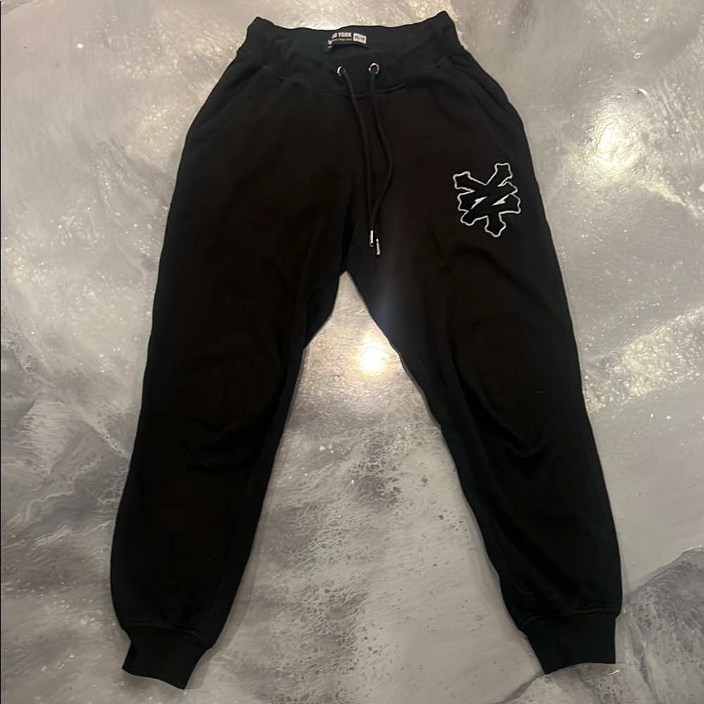 Zoo York Black Kids Joggers with Logo